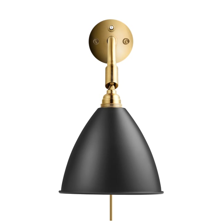 Lampada da parete Bestlite BL7  - charcoal black-brass - GUBI