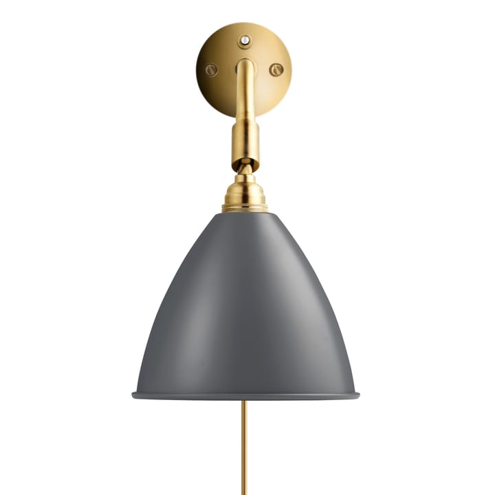 Lampada da parete Bestlite BL7 , grigio-ottone GUBI