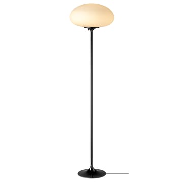 Lampada da pavimento Stemlite, 150 cm - Nero cromato - GUBI