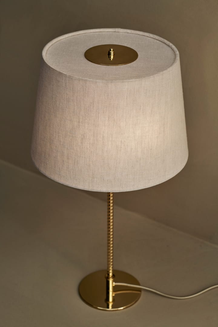 Lampada da tavolo 9205, Tela, ottone GUBI