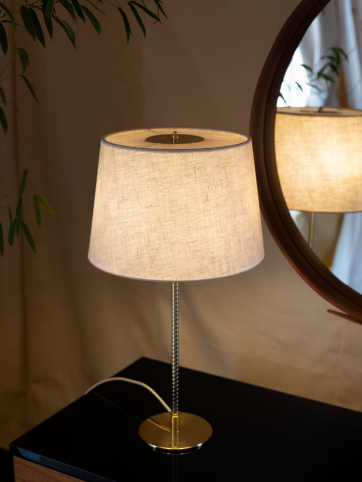 Lampada da tavolo 9205, Tela, ottone GUBI