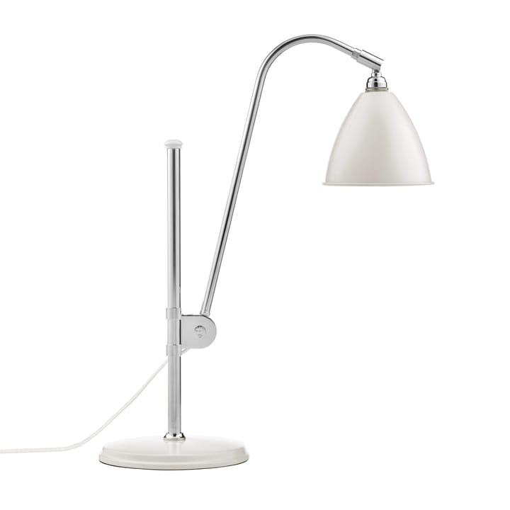 Lampada da tavolo Bestlite BL1 - Bianco opaco-cromo - GUBI