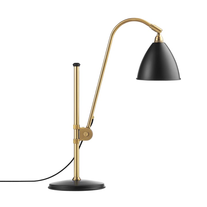 Lampada da tavolo Bestlite BL1 - charcoal black-brass - GUBI