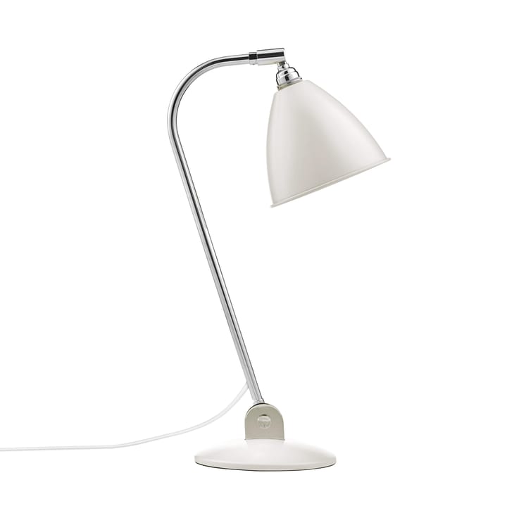 Lampada da tavolo Bestlite BL2 - Bianco opaco-cromo - GUBI