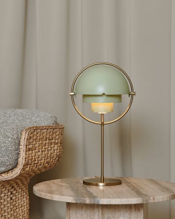 Lampada da tavolo Multi-Lite - Brass-desert sage - GUBI