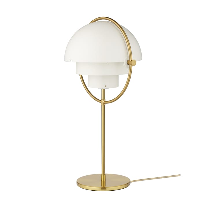 Lampada da tavolo Multi-Lite, ottone-bianco GUBI