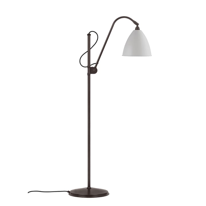 Lampada da terra Bestlite BL3M, bianco classico-nero GUBI