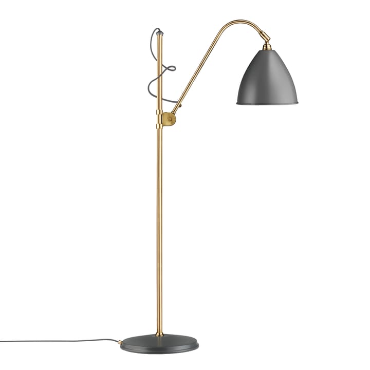 Lampada da terra Bestlite BL3M, grigio-ottone GUBI