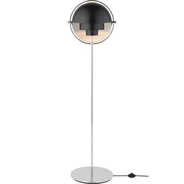 Lampada da terra Multi-Lite - Cromo-nero - GUBI