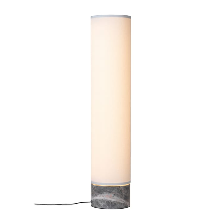 Lampada da terra Unbound 80 cm - Bianco - grigio marmo - GUBI