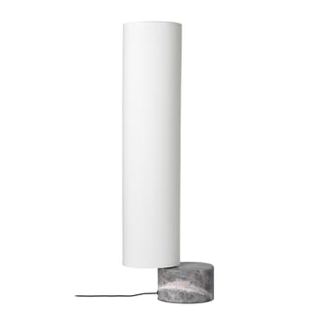 Lampada da terra Unbound 80 cm - Bianco - grigio marmo - GUBI