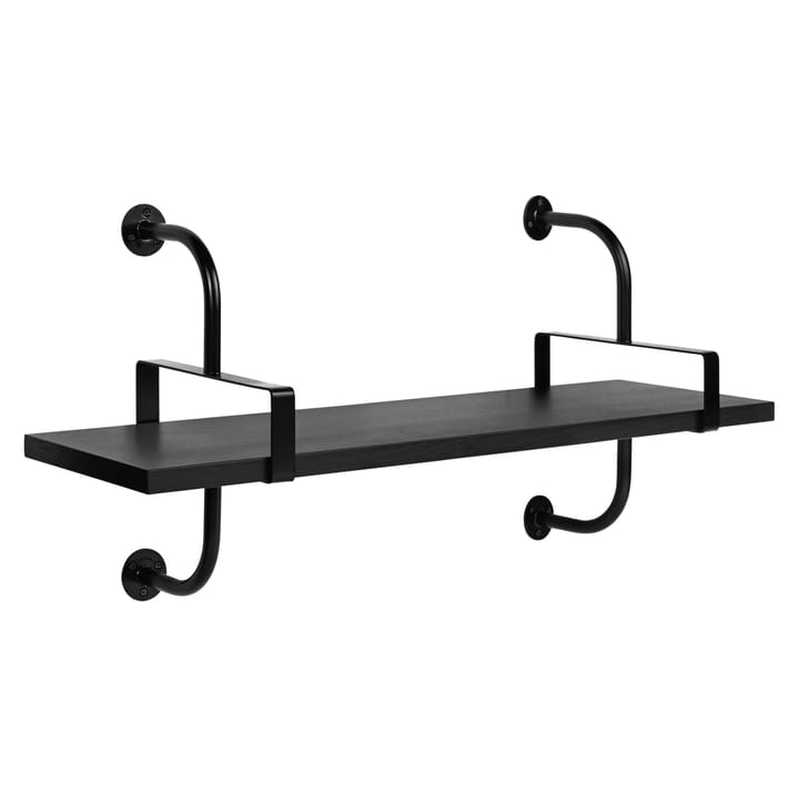 Mensola Démon shelf 1, 95 cm - frassino mordente nero - GUBI