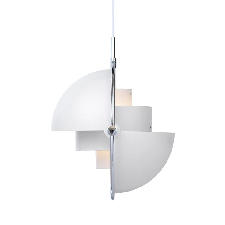 Plafoniera Multi-Lite, cromo-bianco GUBI