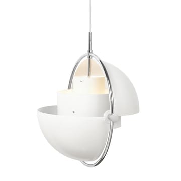 Plafoniera Multi-Lite - cromo-bianco - GUBI