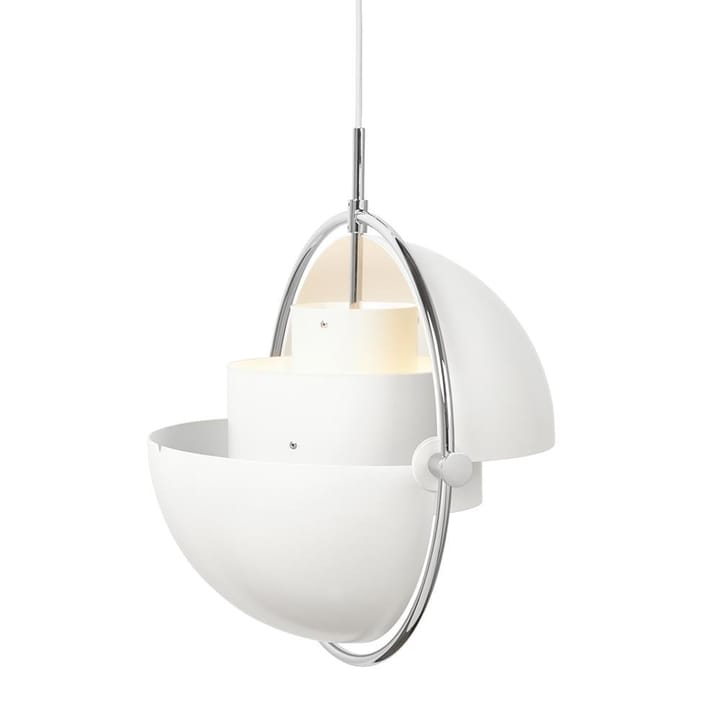 Plafoniera Multi-Lite, cromo-bianco GUBI