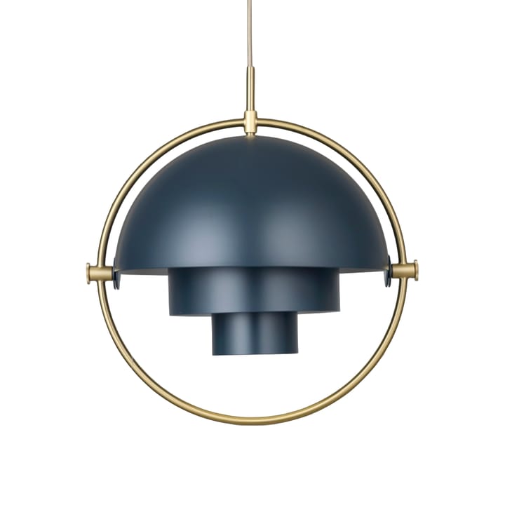 Plafoniera Multi-Lite - Midnight Blue-ottone - GUBI