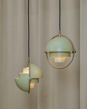 Plafoniera Multi-Lite piccola - Brass-desert sage - GUBI