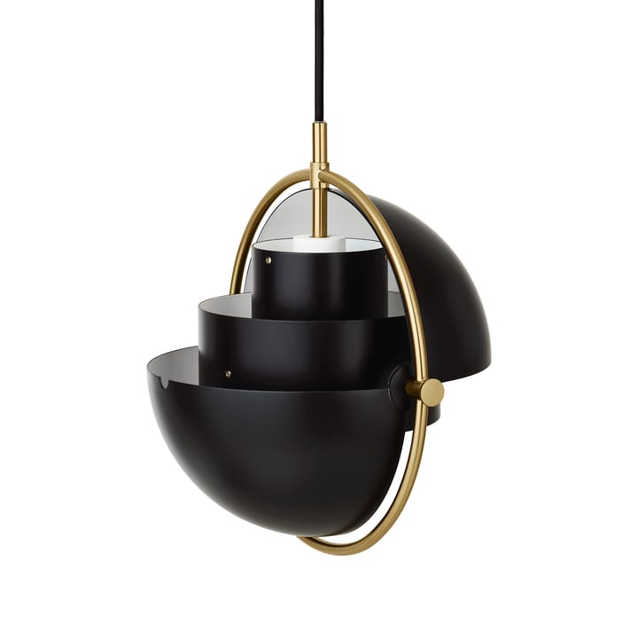 Plafoniera Multi-Lite piccola, ottone-nero GUBI