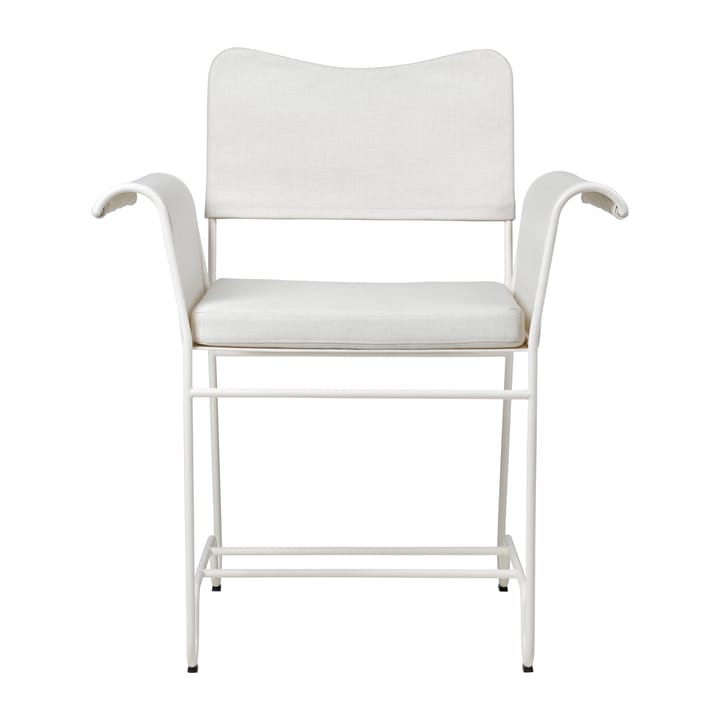 Poltroncina con braccioli Tropique, White semi matt-Leslie 06 GUBI