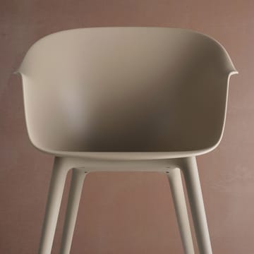 Sedia in plastica Bat - new beige - GUBI