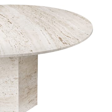Tavolino Epic - Bianco, Ø 110 cm - GUBI