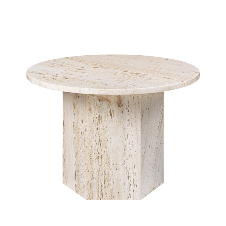 Tavolino Epic - Bianco, Ø 60 cm - GUBI
