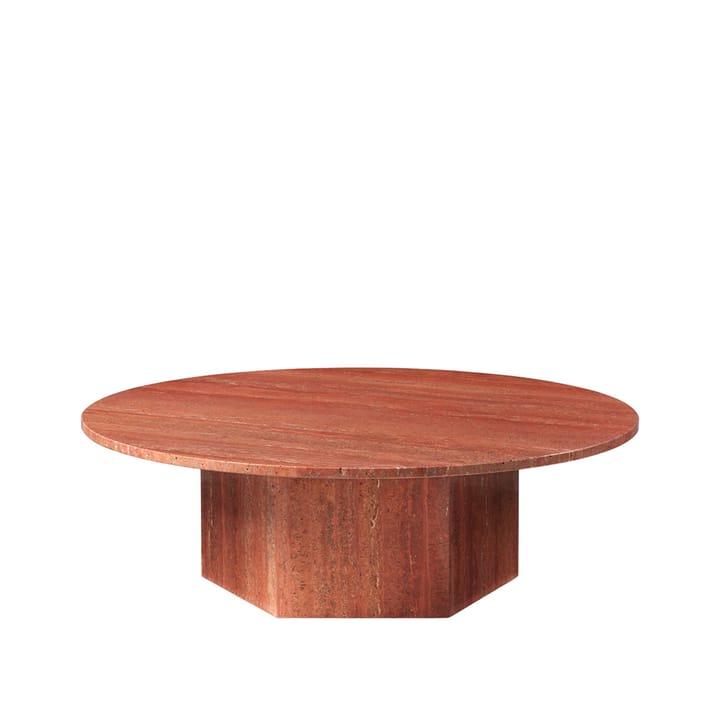 Tavolino Epic - Rosso, Ø 110 cm - GUBI