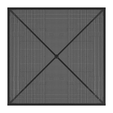 Tavolo Tropique 90x90x75 cm - Classic black - GUBI