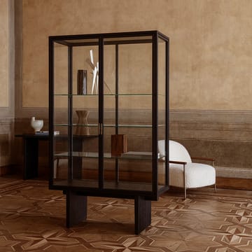 Vetrinetta Private - vetro, rovere tinto marrone/nero - GUBI