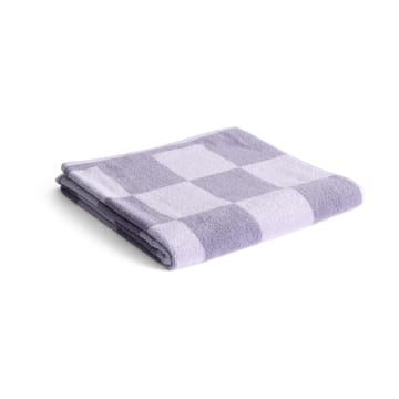 Asciugamano Check 70x136 cm - Lavender - HAY