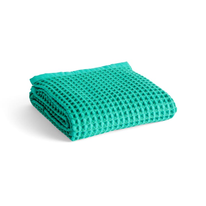 Asciugamano da bagno Waffle 70x140 cm, Emerald green HAY