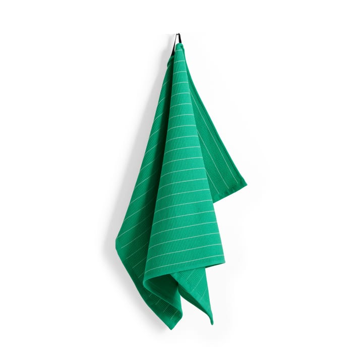 Canovaccio Canteen, 52x80 cm - Emerald pinstripe - HAY