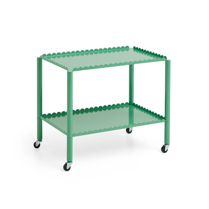 Carrello portavivande Arcs Trolley Low - Soft jade - HAY