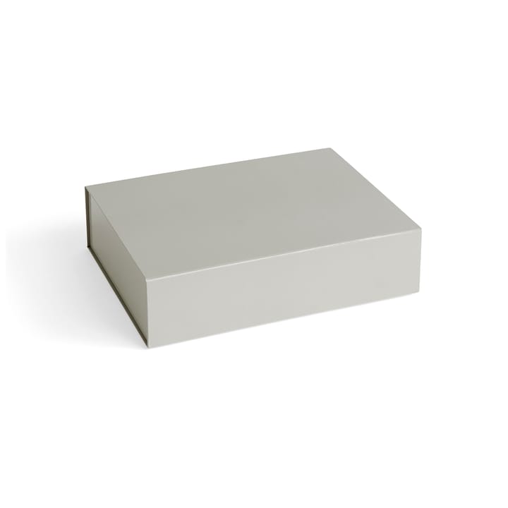 Contenitore con coperchio Colour S 25,5x33 cm - Grigio - HAY