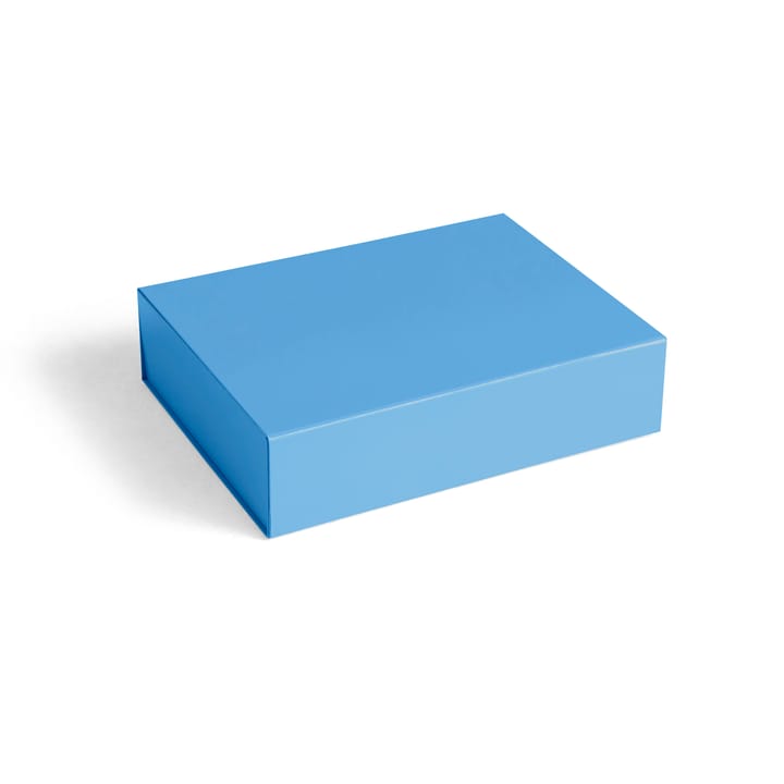 Contenitore con coperchio Colour S 25,5x33 cm - Sky blue - HAY