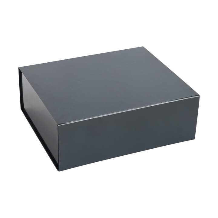 Contenitore con coperchio Colour Storage M 29.5x35 cm - Black - HAY