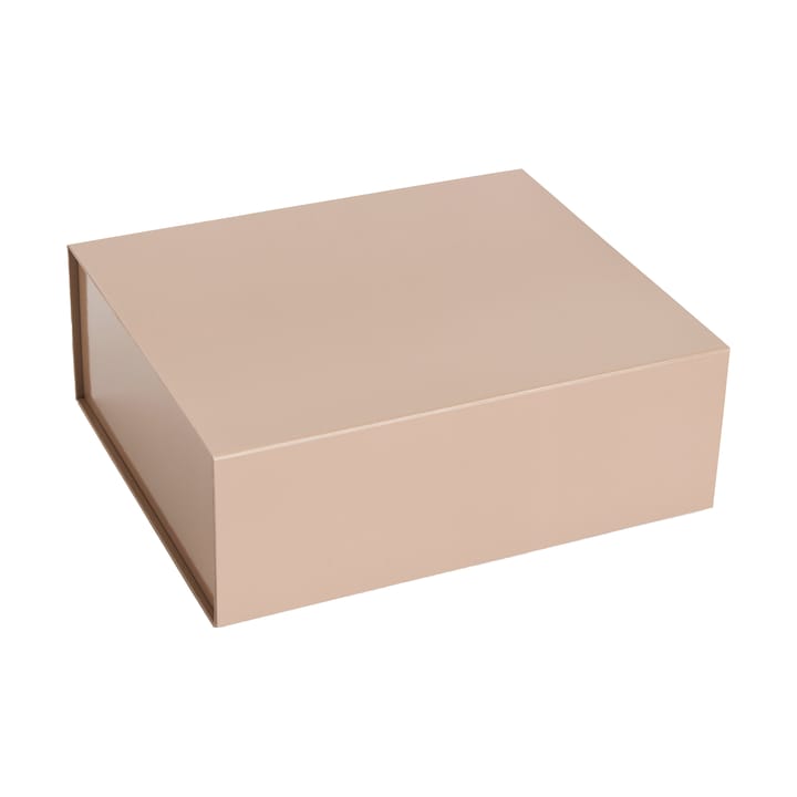 Contenitore con coperchio Colour Storage M 29.5x35 cm - Nougat - HAY