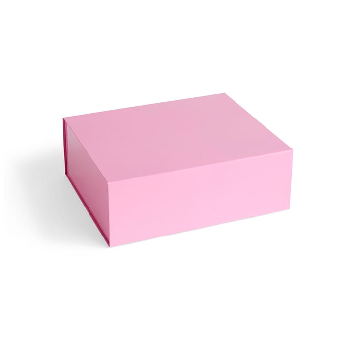 Contenitore con coperchio Colour Storage M 29.5x35 cm - Rosa chiaro - HAY