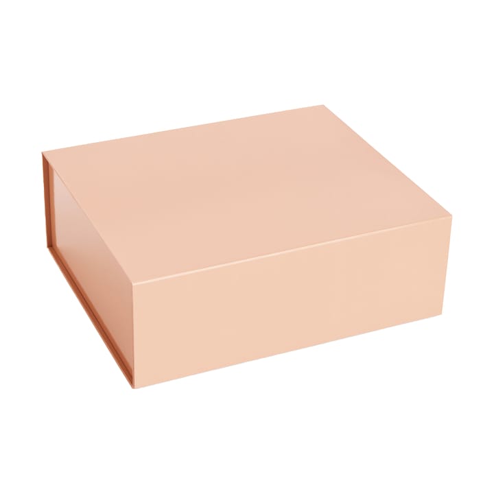 Contenitore con coperchio Colour Storage M 29.5x35 cm - Soft pink - HAY