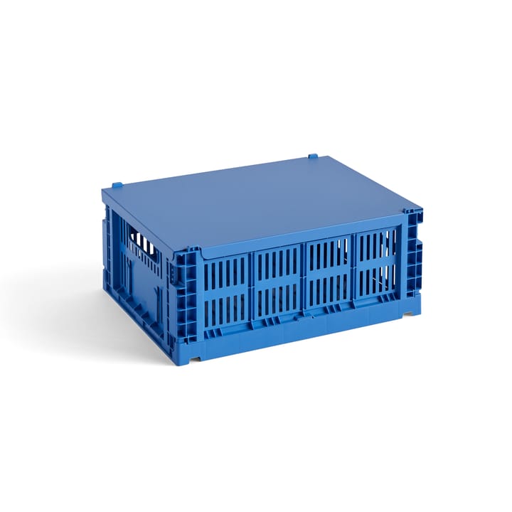 Coperchio Colour Crate medio - Blu elettrico - HAY