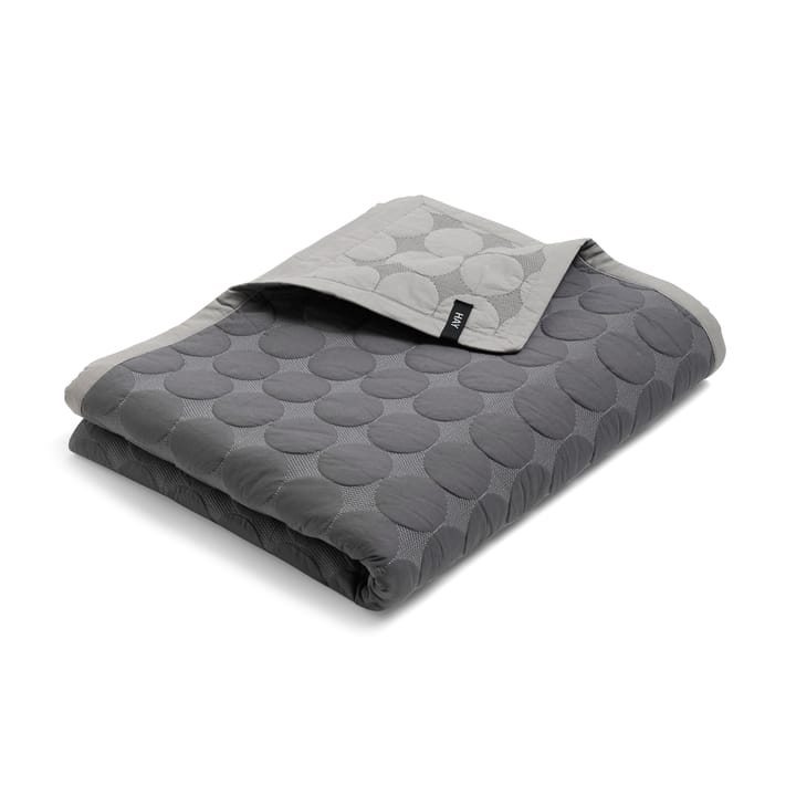 Copriletto Mega Dot organic 235x245 cm - Dark grey - HAY