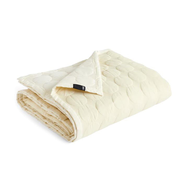 Copriletto Mega Dot organic 235x245 cm - Ivory - HAY