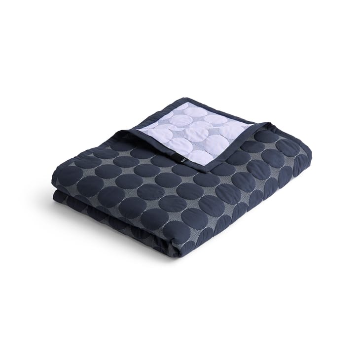 Copriletto Mega Dot organic 235x245 cm - Midnight blue - HAY