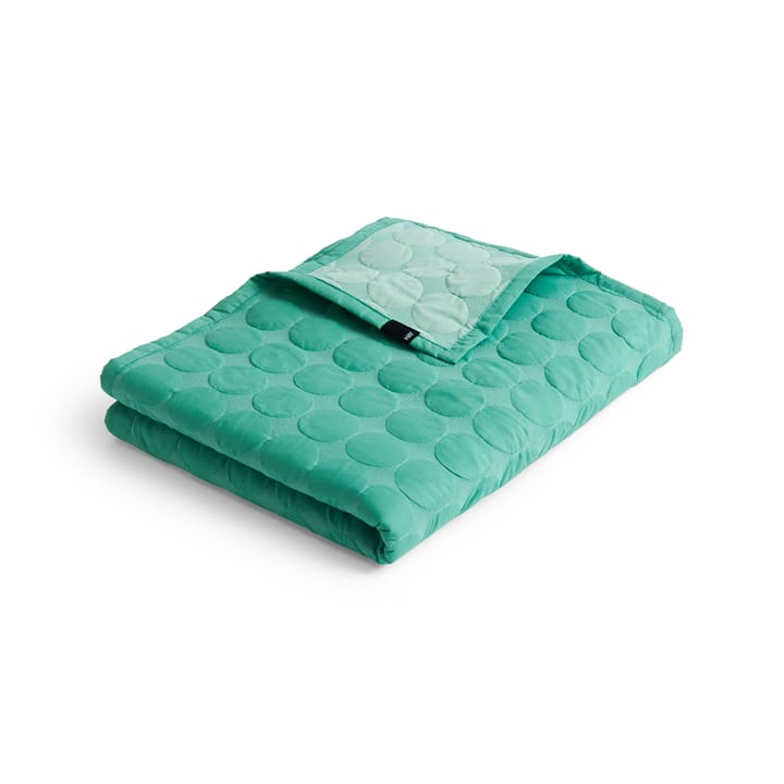 Copriletto Mega Dot organic 235x245 cm - Sea green - HAY