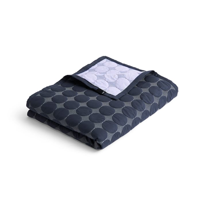 Copriletto Mega Dot organic 260x260 cm - Midnight blue - HAY