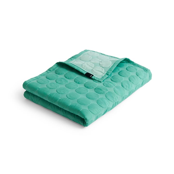 Copriletto Mega Dot organic 260x260 cm - Sea green - HAY