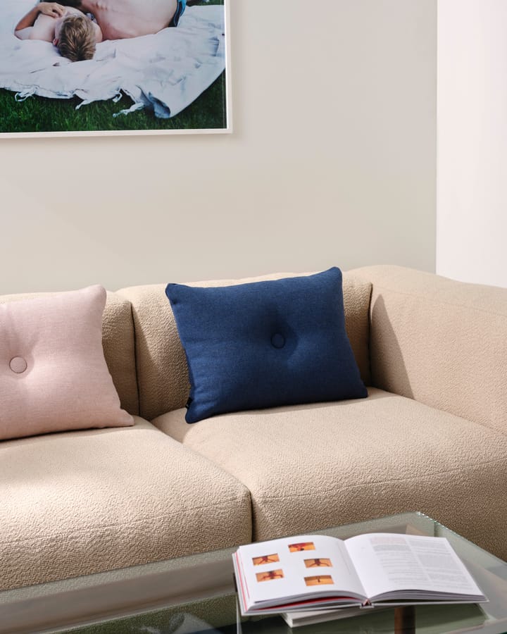 Cuscino Dot Cushion Mode 1 45x60 cm, Blu scuro HAY