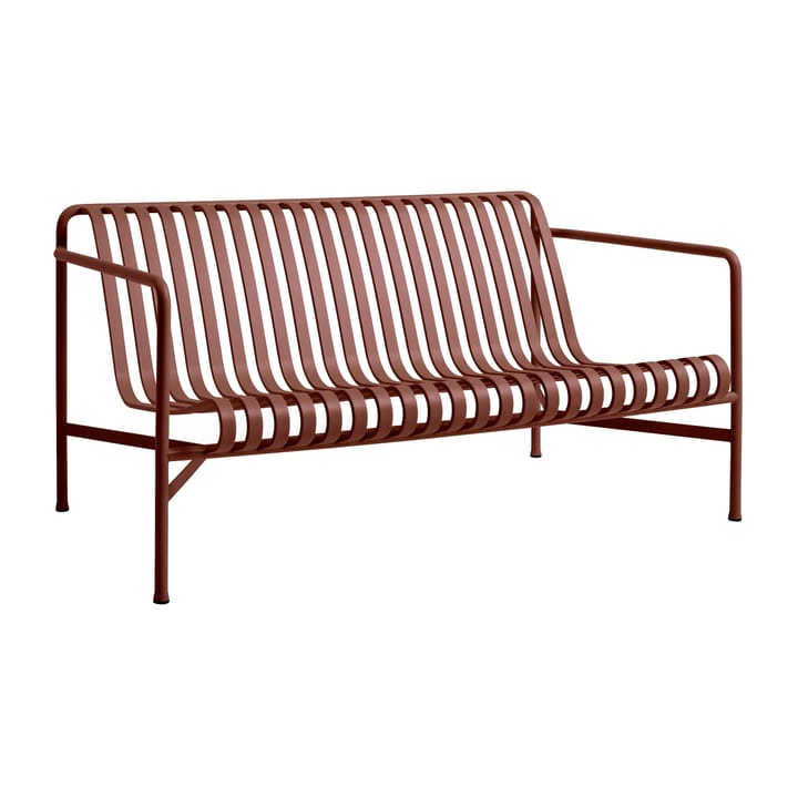 Divano lounge Palissade  , Iron red HAY