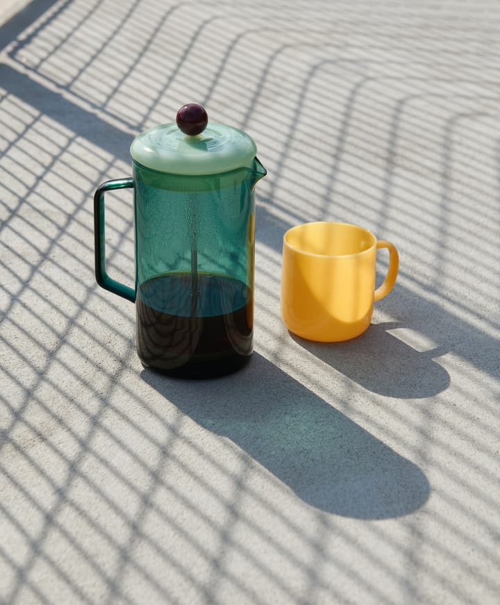 French press Brewer caffettiera da 1 litro, Verde acqua HAY