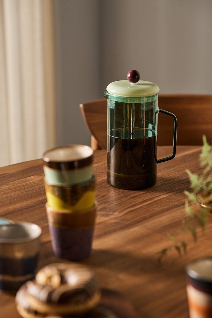 French press Brewer caffettiera da 1 litro, Verde acqua HAY